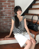 Leaden Stud Cotton Bermuda Shorts