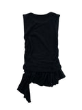 CUTTING FLARE SLEEVELESS