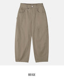 Wellow D-ring cotton balloon pants