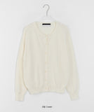 Muni Cashmere Round Knit Cardigan