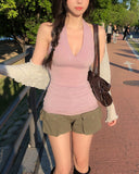 Mood Lace Halter Sleeveless
