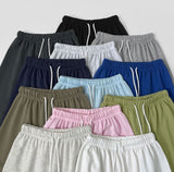 Color Banding Long Wide Training Pants