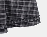 Beon Check Long Skirt