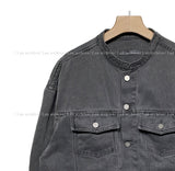 Tex Pigment Cropped Jacket