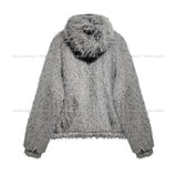 Loro High Neck Fur Hood Jumper