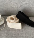 Devel Mink Fur Collar Wool Long Coat (Belt Set)