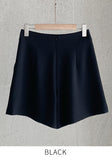 Tiamo Linen High Waist Double Button Shorts