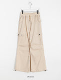 [unisex] Kepole Semi Bootscut Color Cargo Pants