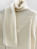 15% wool) Robmi muffler knitwear