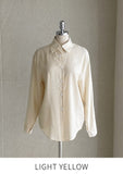 [Plan] Ollen Summer Linen Collar Shirt