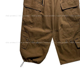 Woodin Diagonal Pocket Button Two-Way Cargo Pants
