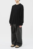 Papa Striped Wool Pants