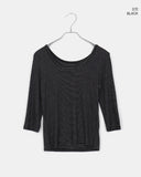 Enne Stripe Three Quarter T-Shirt