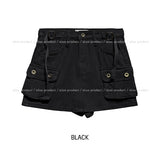 Hamil strap cargo skirt pants
