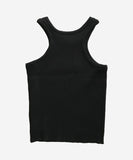 Metallic Ribbed Sleeveless