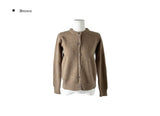 Kand Round Button Knit Cardigan