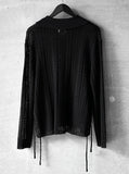 Bohemian Strap Punching Knit