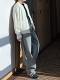 Damage Zip-up Knit