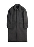 Odek Hidden Maxi Wool Long Coat