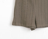 [Fleece-lined] Suita Ribbed Short Knit Pants