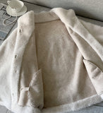 Berel High-Neck Eco Fur Mink Jacket