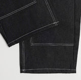 Cres Double Knee Carpenter Raw Denim Pants