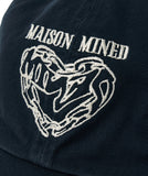 DOODLE HEART VINTAGE WASHED BALL CAP