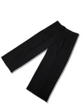 Fancy wide pintuck slacks trouser