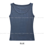 [U-BASIC] Daily Solid Crop Sleeveless