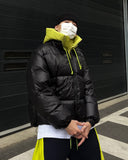 Duck Down Short Puffer Padding