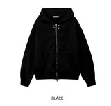 Flory Snap Two-Way Hooded Zip-Up