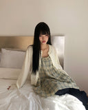 Ara Frill Check Sleeveless One Piece
