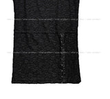 China lace hook slit sleeveless