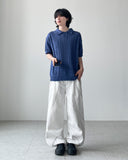 Twister Stitch Wide Pants