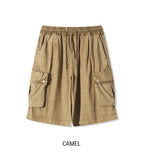 Fold Pocket Pigment Cargo Bermuda Pants