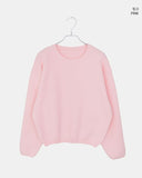 Duty round long-sleeved knit