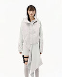 Paneled Crop Shell Jacket
