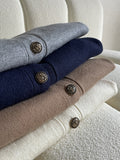 Celian Embroidered Knit Cardigan