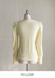 Spring Ersa Heart Neck Ribbed T-Shirt