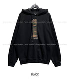 One Camo Patch Heavy Pile Hoodie