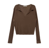 SEE-THROUGH V NECK NT