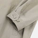 Laken Cotton Washed Zipper Blouson