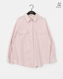 [MADE] Hob Loose Fit Pocket Cotton Shirt