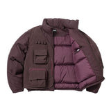 Cargo Vest Layered Padded Jacket