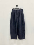 S/S Selvage Linen Balloon Denim (raw indigo)