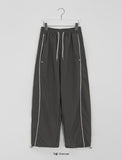 [Unisex] Fileden Track Nylon Banding Wide Pants