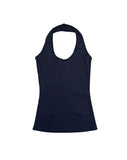 Blend Waffle Layered Halter Sweatshirt