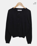 Lua Cashmere Knit Round Cardigan
