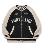 Portland Raglan Knit Zip-Up