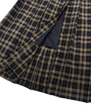 CHECK BUTTON PLEATS SK
